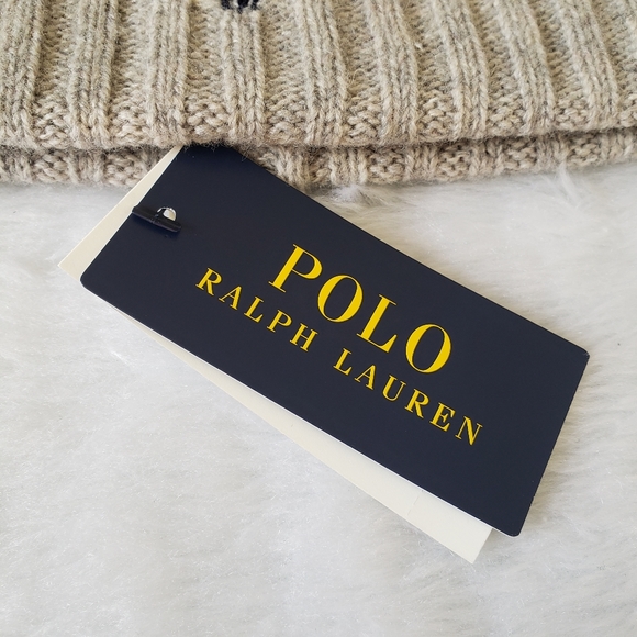 Polo Ralph Lauren Unisex Merino Cuffed Beanie Hat - Picture 6 of 10